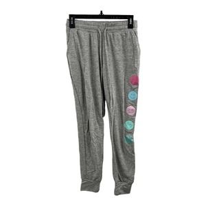 Ava‎ + Esme Grey Lounge Pants Smiley Faces Size XS New
